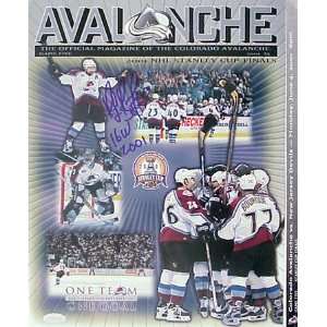  Ray Bourque Colorado Avalanche Autographed Stanley Cup 
