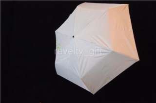New Stylish Fashion Compact Umbrella Stow Away Folding  