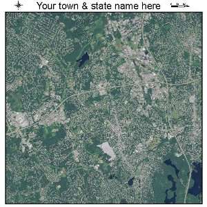  Aerial Photography Map of Woburn, Massachusetts 2010 MA 