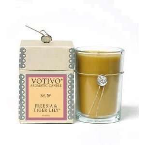  Votivo Aromatic Candle   Freesia & Tiger Lily Beauty