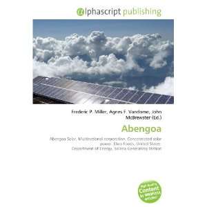  Abengoa (9786133920675) Books