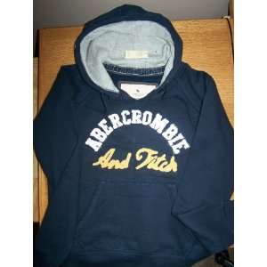  Abercromie,Navy Blue,Large, pull over hoodie Everything 