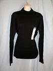 Laura Scott size M black crewneck sweater nwt $36