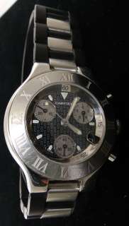 Cartier Chronoscaph Must 21 Chronograph 2424 Watch  