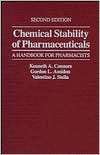 Chemical Stability of Pharmaceuticals A Handbook for Pharmacists 