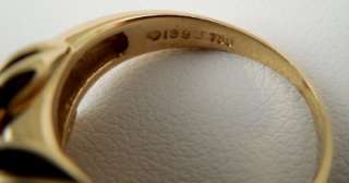 Tiffany & Co. 18k YG SIGNATURE X Ring   GAL Appraisal ~ Tiffany Boxes 