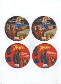 Comic Con 2011   Marvel X  Men Coaster Set of 4 (Cyclops   Wolverine 