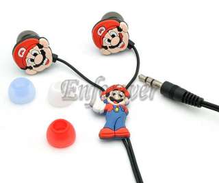 Super Mario Bros 3.5mm Headset Earphone Earbud^HP787  