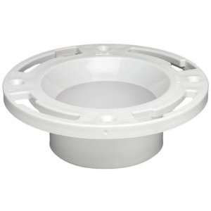   Inch Closet Flange, ABS, without Test Cap, 4 Inch