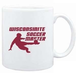  Mug White  Wisconsinite SOCCER MASTER  Usa States 