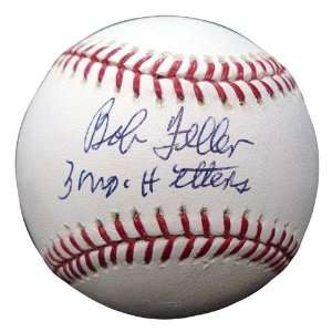  Autographed Bob Feller Official Major League Baseball (MLB 