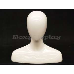   Gloss White Mannequin Egg Head Abstract Style Arts, Crafts & Sewing