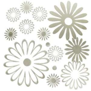  Mirrored Wall Stickers   Gerber Daisies