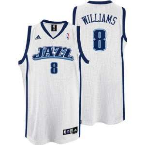 com Deron Williams Jersey adidas White Swingman #8 Utah Jazz Jersey 