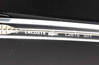 LACOSTE L 2615 BLACK/CRYSTAL 001 51 L2615 Rx GLASSES  