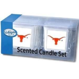  Texas Longhorns College Candle Set 