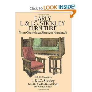  Early L. & J. G. Stickley Furniture From Onondaga Shops 