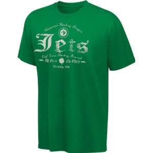  Winnipeg Jets Kelly Green Wilmount T Shirt Sports 
