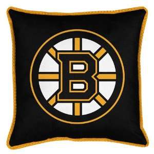  Boston Bruins Pillow   Sideline 18X18