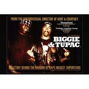  Biggie and Tupac (2002) 27 x 40 Movie Poster Style A