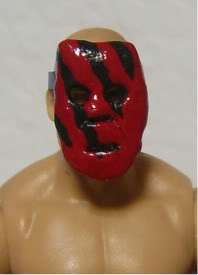 WWE Kane debut figure MASK Mattel accessory Elite removable Custom 