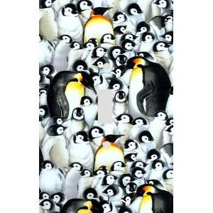  Penguin Collage Decorative Switchplate Cover