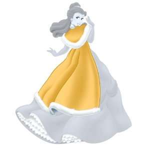   Belle Holiday Edition Marigold Fur Cape Wall Decal