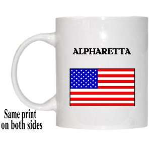  US Flag   Alpharetta, Georgia (GA) Mug 