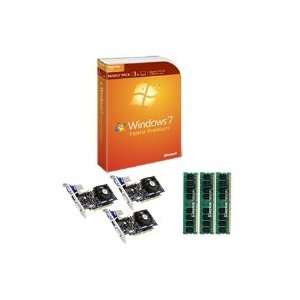  WINDOWS 7 UPGRADE KIT FOR 3 DESKTOPS Electronics