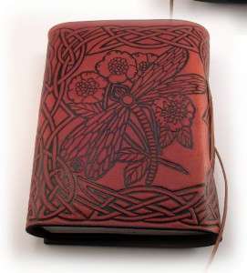 Leather Journal Book of Shadows Fairy Handmade C. Davis Witch Wiccan 
