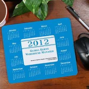   Personalized Executive Quotation Calendar Mouse Pad