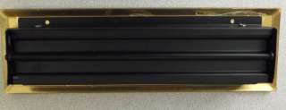 SOLID Brass Contemporary Floor Register Diffuser 2x10  