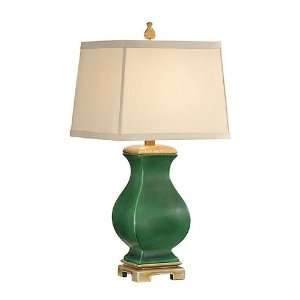  Wildwood Lamps 9553 Square 1 Light Table Lamps in Hand 