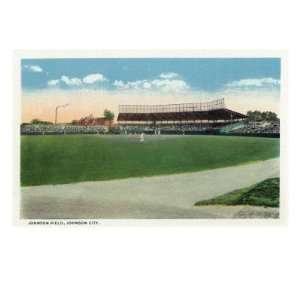  Johnson City, New York, View of Johnson Baseball Field 