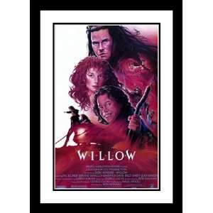  Willow 20x26 Framed and Double Matted Movie Poster   Style A   1988 