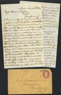 US CIVIL WAR   1861 NOV 14 LETTER BL2031  