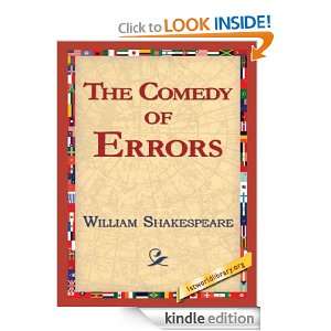 The Comedy of Errors William Shakespeare  Kindle Store