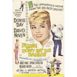  Please Don t Eat The Daisies (1960) 27 x 40 Movie Poster 