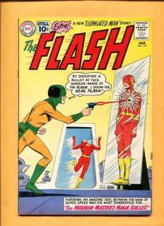 FLASH 119, VERY FINE 8.0 ELONGATED MAN 3/61 $.99  