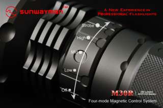 SUNWAYLED M30R Cree XM L T6 LED CR123A Flashlight  