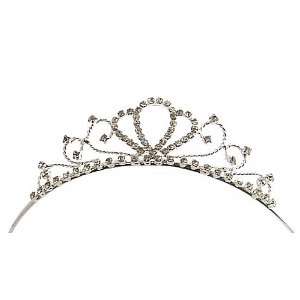 Silver Braid Tiara 