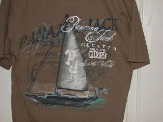   Jack Regatta Sail Boat T Shirt Size Medium Sail The World Excellent