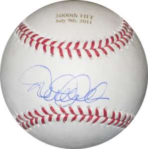 Derek Jeter Signed Engraved 3000 Hit Baseball STEINER  