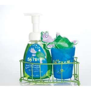   Soap & Candle Go Fish Caddy Gift Set, Turtle Melon Madness Beauty