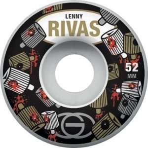  Gold Wheels Wildstyle Lenny Rivas 52mm Wheel Sports 