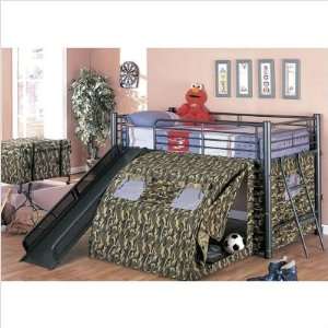   Bundle 80 G.I. Bunk Bed With Slide And Tent (Set of 2)