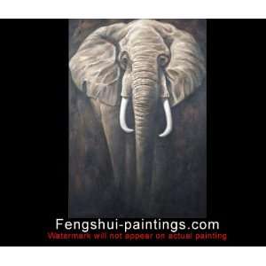  Elephant Painting, Wildlife Art, Wall Art, Oil Painting 