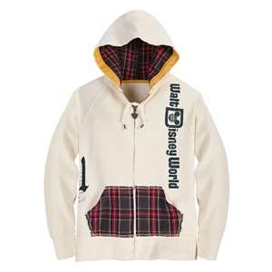 Walt Disney World Fleece Womens Hoodie Jacket XS S M L  