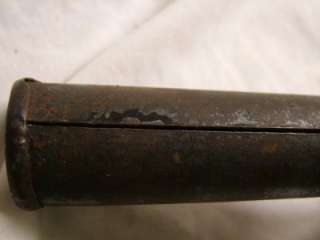 Antique Primitive Cast Wrought Iron Long Handled Hearth 5 quart 