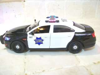 CONCEPT SFPD FORD Taurus San Francisco POLICE Ut 1/24 Custom LIGHTS 